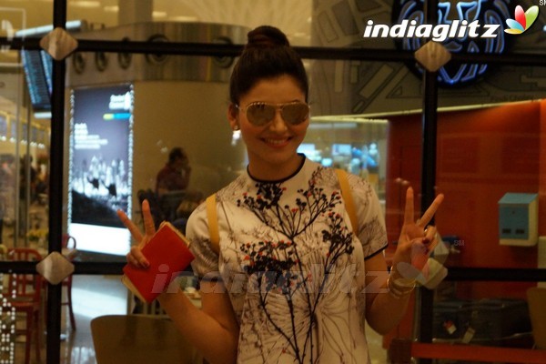 Urvashi Rautela Spotted at Airport