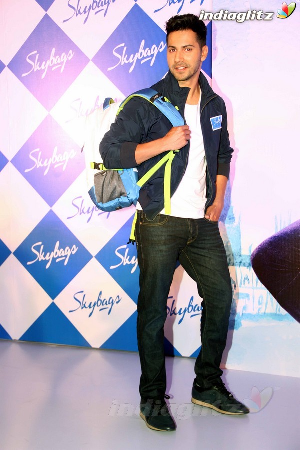Varun Dhawan Launches Skybags new Backpack Collection