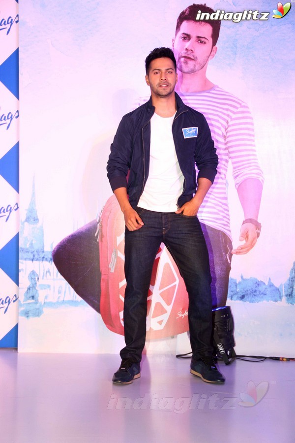 Varun Dhawan Launches Skybags new Backpack Collection