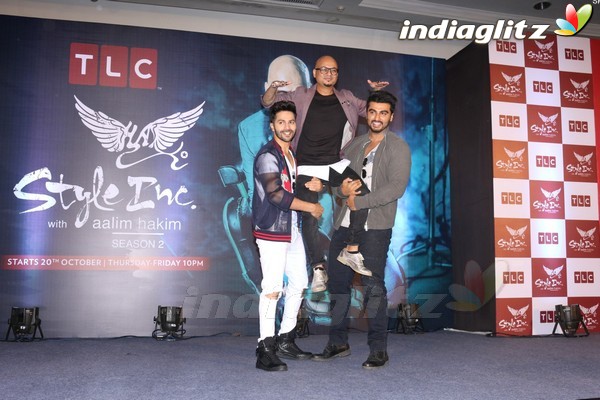 Arjun Kapoor & Varun Dhawan at Launch of an Exciting new Season of Style Inc