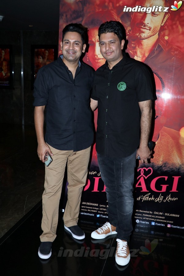 Vidyut Jamwal & Huma Qureshi at Rahat Fateh Ali Khan's 'Dillagi' Album Launch