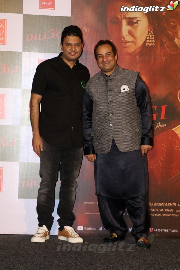 Vidyut Jamwal & Huma Qureshi at Rahat Fateh Ali Khan's 'Dillagi' Album Launch
