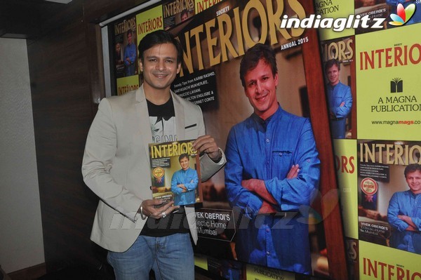Vivek Oberoi Unveils Special Issue of Society Interior Magazine
