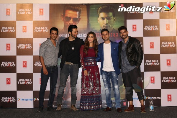 Sharman, Gurmeet, Sana, Rajneesh at 'Wajah Tum Ho' Trailer Launch