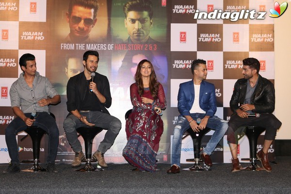 Sharman, Gurmeet, Sana, Rajneesh at 'Wajah Tum Ho' Trailer Launch