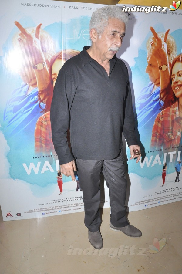 Naseeruddin Shah, Kalki Koechlin at 'Waiting' Special Screening