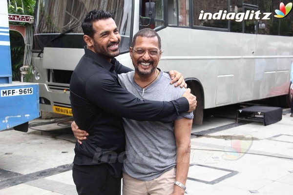 John Abraham, Shruti Haasan at 'Welcome Back' Song Shoot