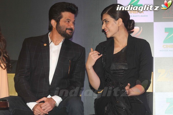 Shahid, Sonakshi, Kriti, Anil Kapoor at Press Conference of ZEE Cine Awards 2016