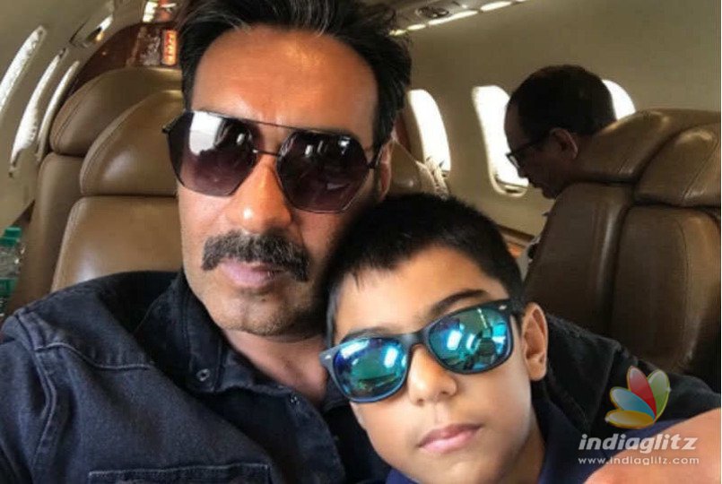 Can’t Take Eyes Off Ajay Devgn And Yug In This Latest Pic!
