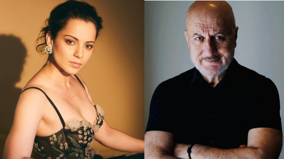 Kangana Ranaut welcomes Anupam Kher to the cast of Emergency
