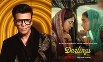 Karan Johar is all praises for Alia Bhatt's upcoming film 'Darlings'