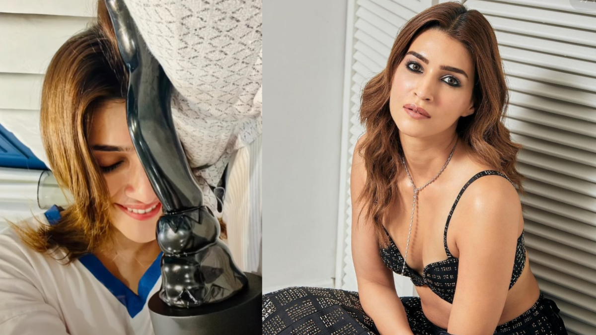 Kriti Sanon expresses happiness on bagging her first Filmfare award