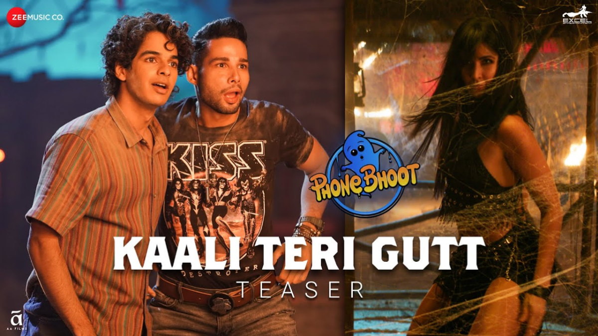 Teaser of song Kaali Teri Gutt from Phone Bhoot is out now
