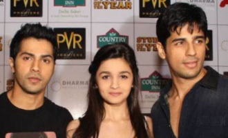 Sidharth Malhotra recalls facing camera for the first time with Varun and Alia