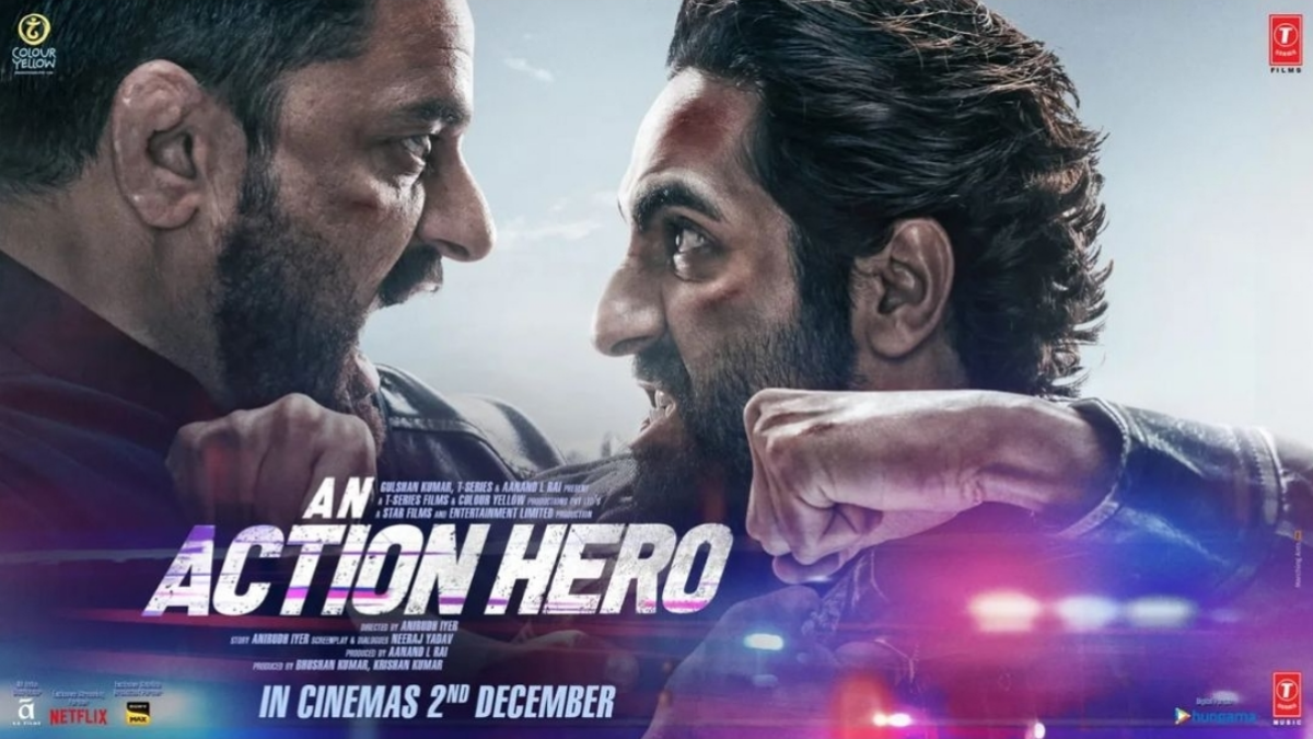 Check out the exciting posters of Ayushmann Khurranas An Action Hero