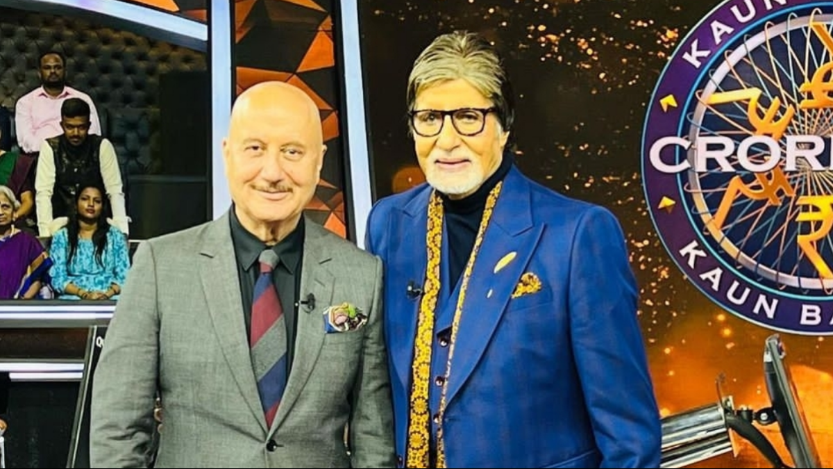 Anupam Kher recalls the time when Amitabh Bachchan taught him humility