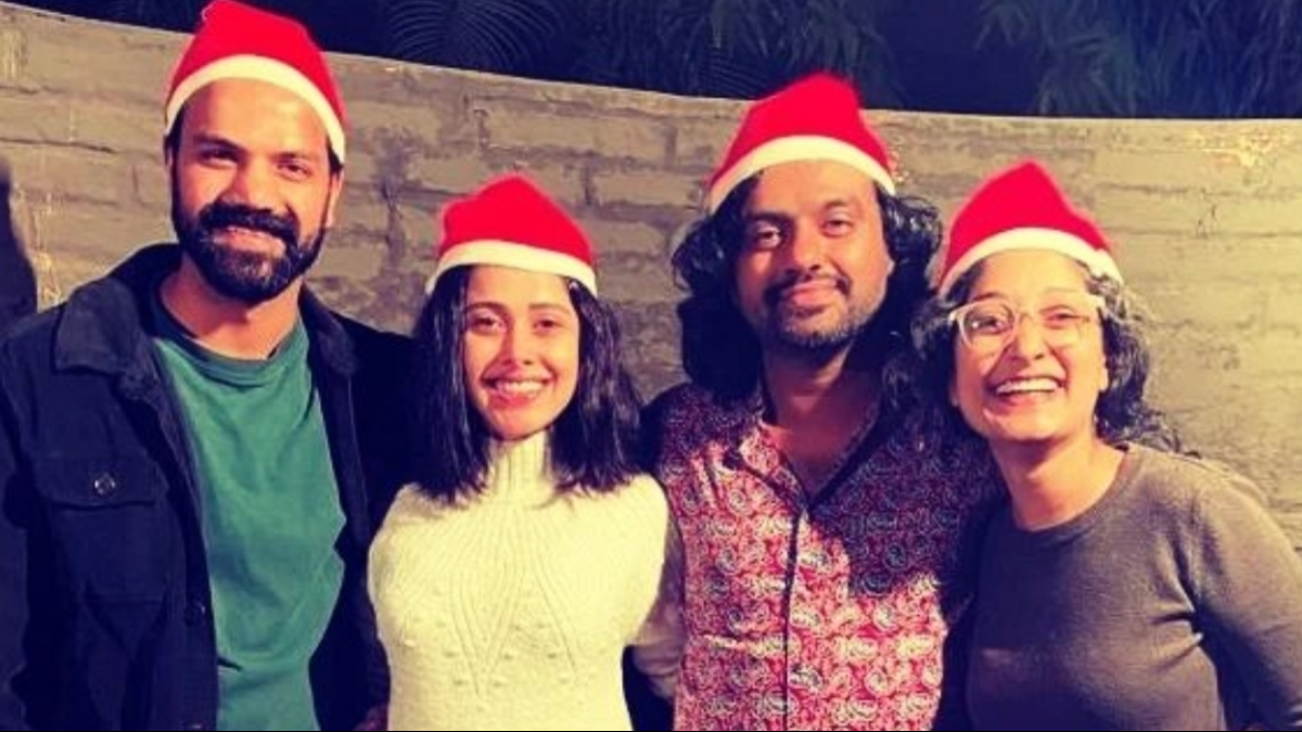 Nushrratt Bharuccha celebrates Christmas on the sets of Chhorii 2