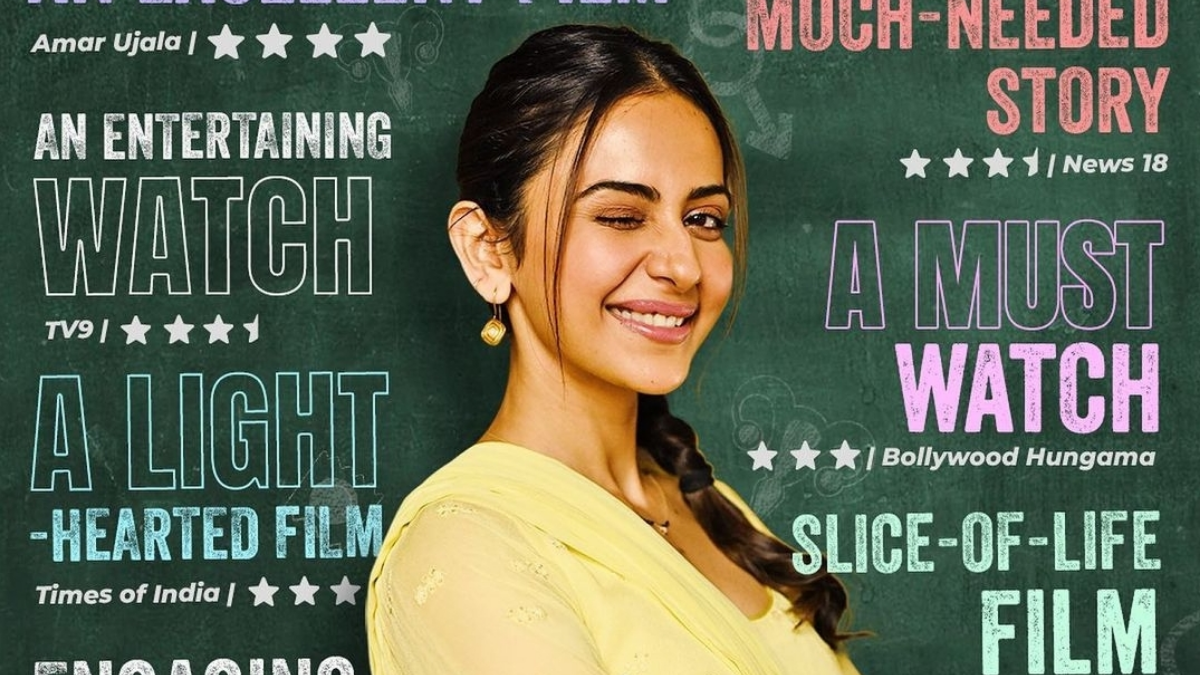 I loved the way the viewers are receiving the subject of the film. - Rakul Preet Singh on Chattriwali