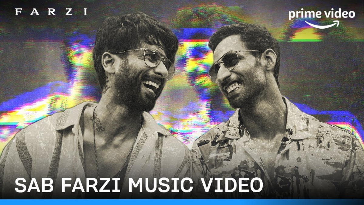 Song Sab Farzi from Shahid Kapoors web show Farzi is out now