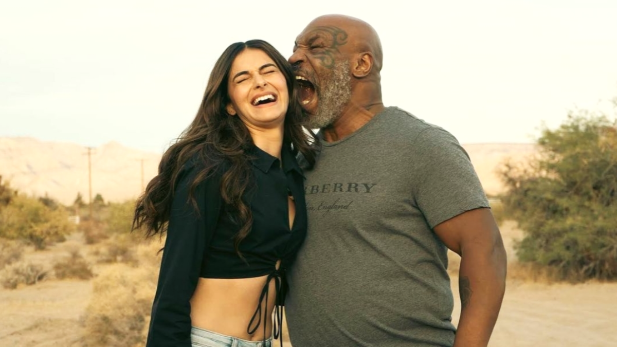 Ananya Pandey shares a quirky picture with Iron Mike Tyson