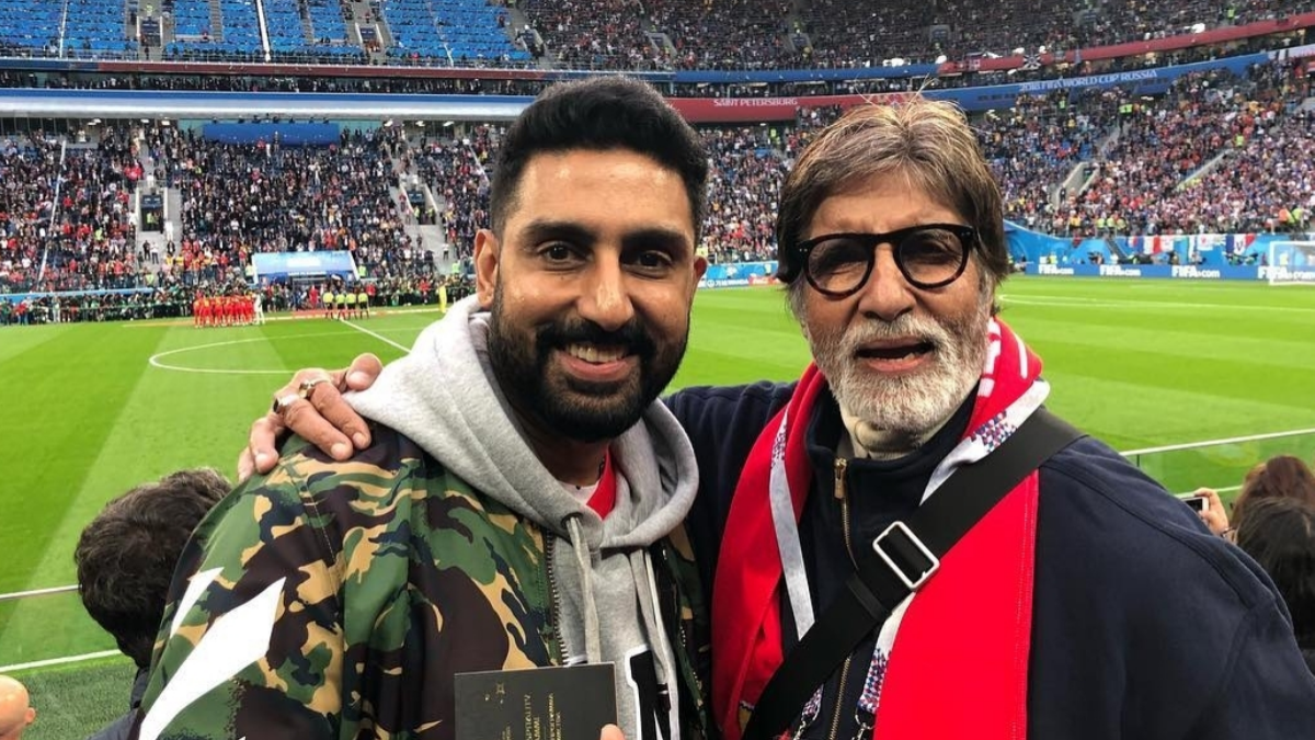 Abhishek Bachchan recalls his Simba- Mufasa moment with Big B