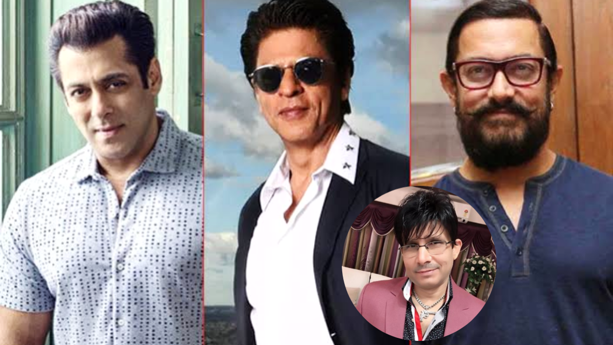 KRK targets Shahrukh, Salman and Aamir in his latest tweets 