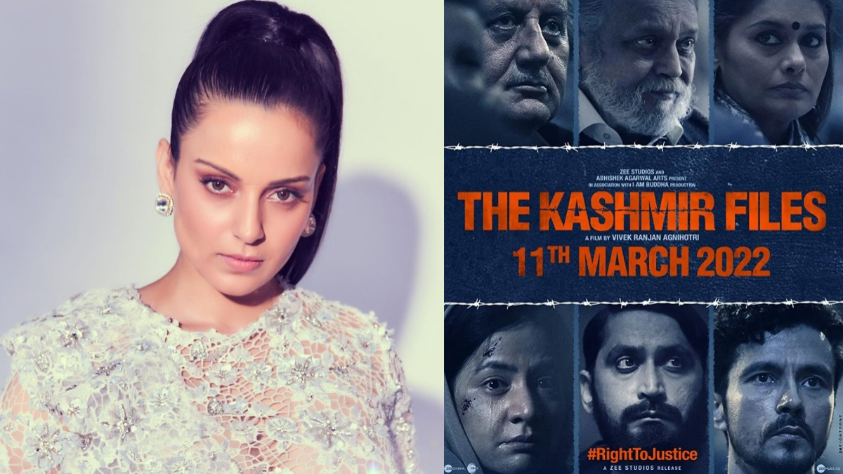 Kangana Ranaut slams Bollywood for its silence on The Kashmir Files