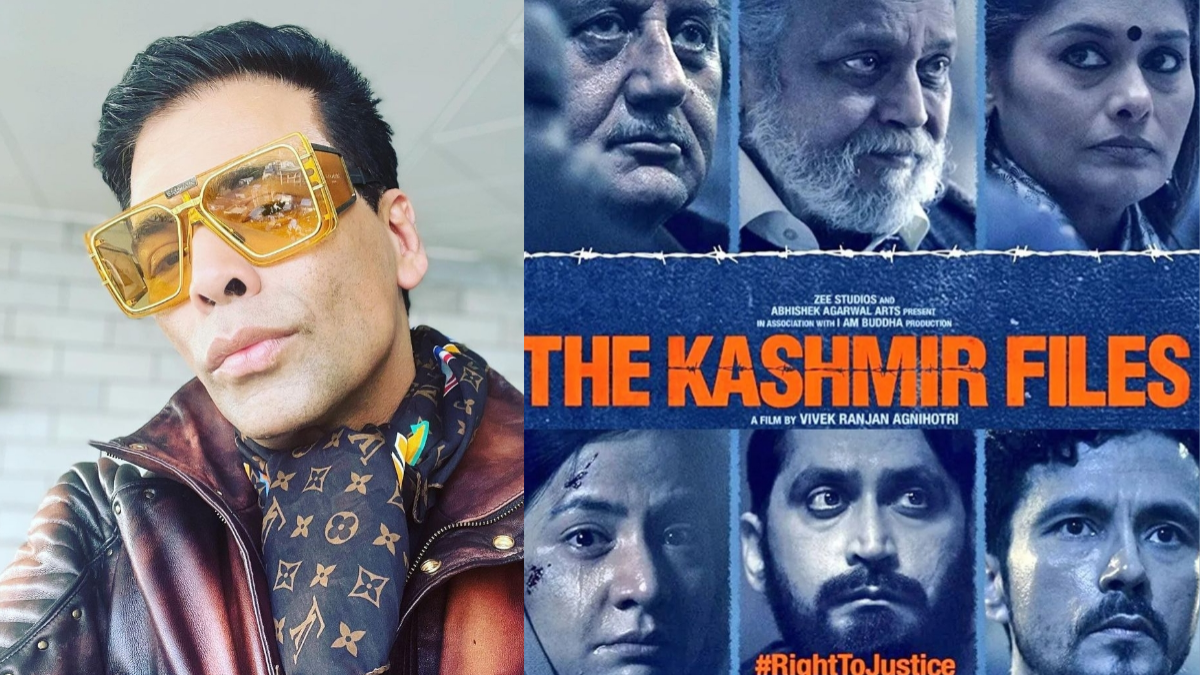 The Kashmir Files isnt a movie, its a movement, says Karan Johar