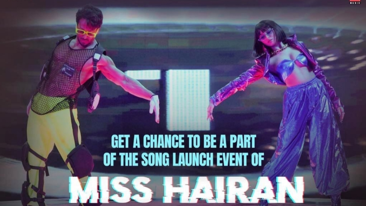Tiger Shroff treats the media to a live performance of ‘Miss Hairan’ the latest song from Heropanti 2!
