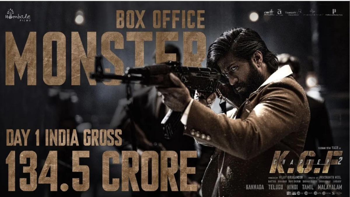 KGF: Chapter 2 continues to rule the box office on day three 