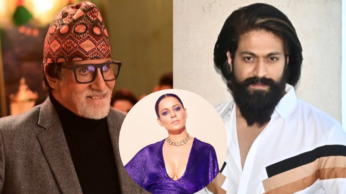 Kangana Ranaut compares Yash with young Amitabh Bachchan 