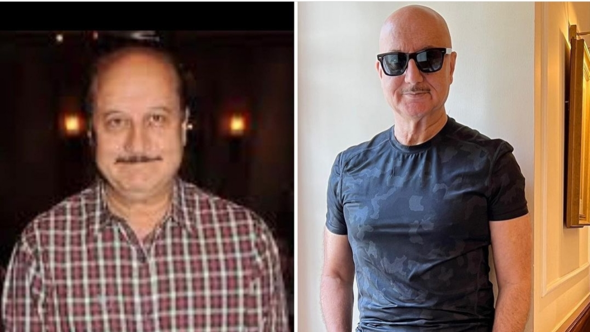 Anupam Kher amazes fans with his body transformation journey