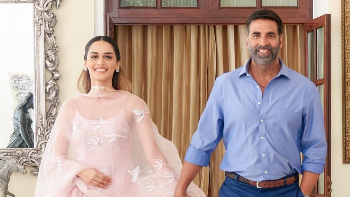 Manushi Chhillar talks about the age gap between her and Akshay Kumar 