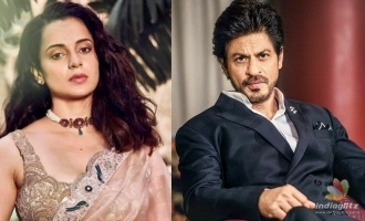 Kangana Ranaut compares herself to Shahrukh Khan