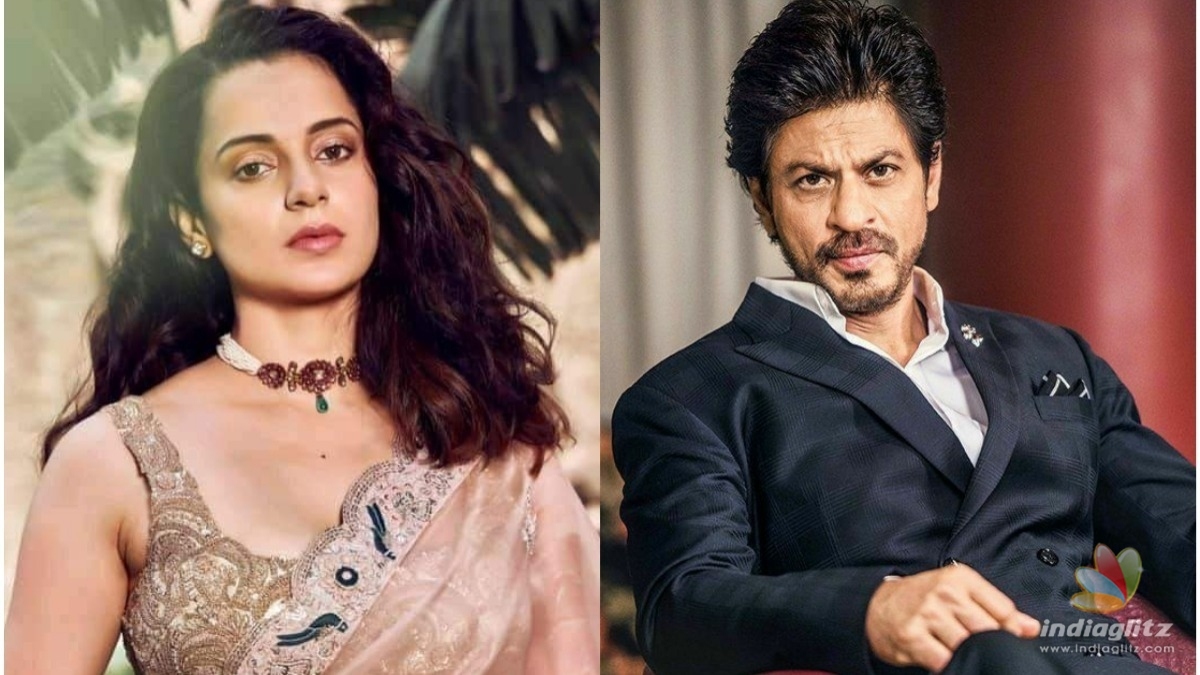 Kangana Ranaut compares herself to Shahrukh Khan