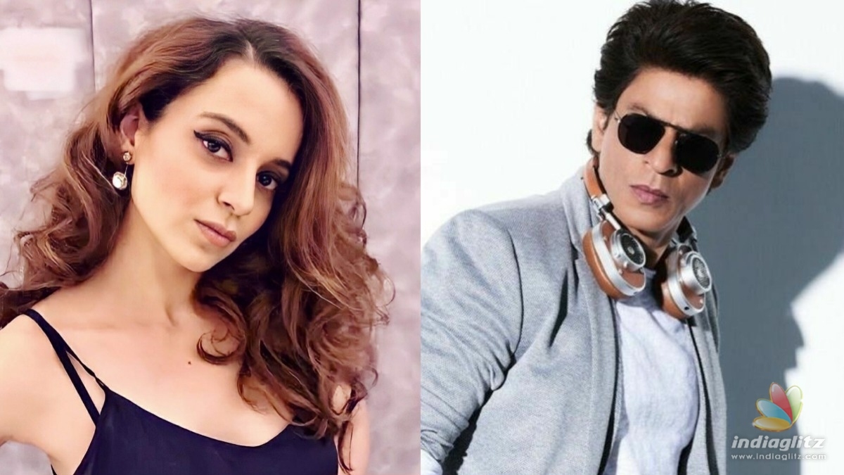 Kangana Ranaut trolled for making the SRK comparison 