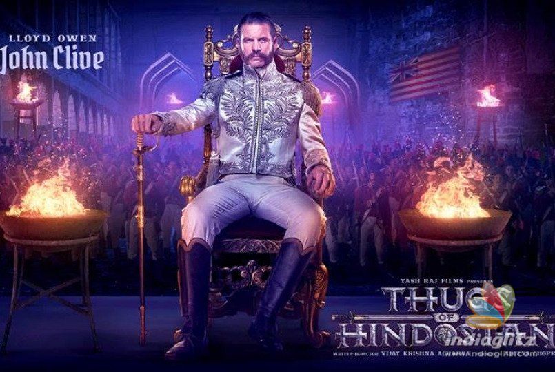 British Actor Lloyd Owen’s John Clive Look From ‘Thugs of Hindostan’ Out!