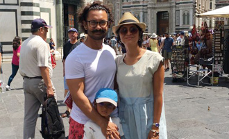 Aamir Khan Spends Time with Family on a vacation in Italy
