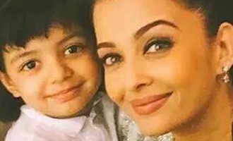 OH SO CUTE! Aishwarya with a smiling daughter Aaradhya