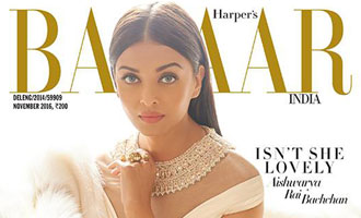 Aishwarya Rai Bachchan at her best on Harper's Bazaar Cover