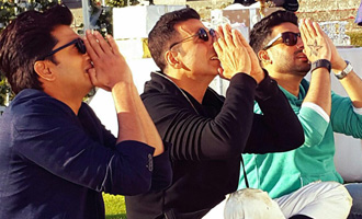 'Housefull 3' boys say 'Thank You' in a special way: Check pic