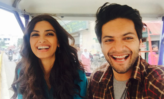 Ali Fazal & Diana Penty clicked on sets of 'Happy Bhaag Jaayegi'