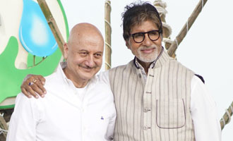 Amitabh Bachchan, Anupam Kher Celebrate Rashtriya Swachhta Diwas