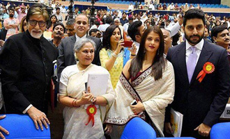 Abhishek Bachchan proud over father Amitabh Bachchan's National Award win