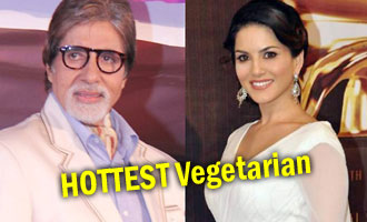 Big B and Sunny Leone are HOTTEST Vegetarian Celebrities