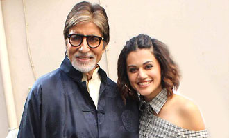 Big B & Taapsee's movie plans with the President!