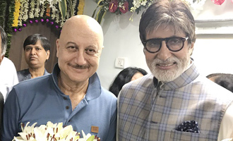 Anupam Kher's delighful experience with Amitabh Bachchan