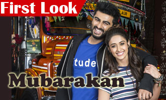 Arjun Kapoor & Ileana D'Cruz FIRST LOOK in 'Mubarakan'!