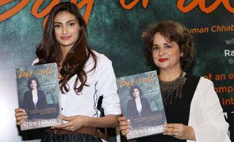 Athiya Shetty at Launch of Nina Lekhi Biography 'Bag It'