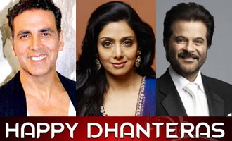 Film celebs wish good fortune for fans on Dhanteras